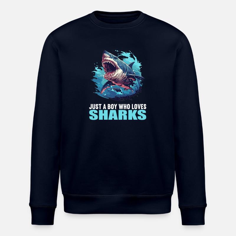 Requins Requin - Sweat bio ROLLER Stanley/Stella Unisexe - marine