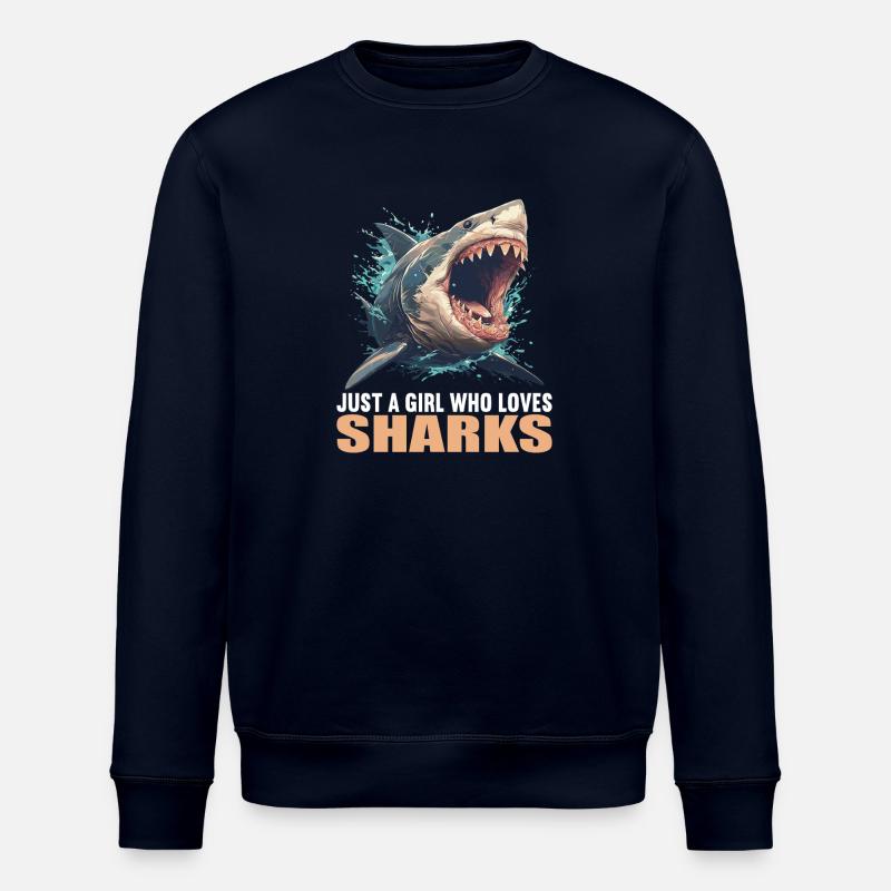 Requins Requin - Sweat bio ROLLER Stanley/Stella Unisexe - marine