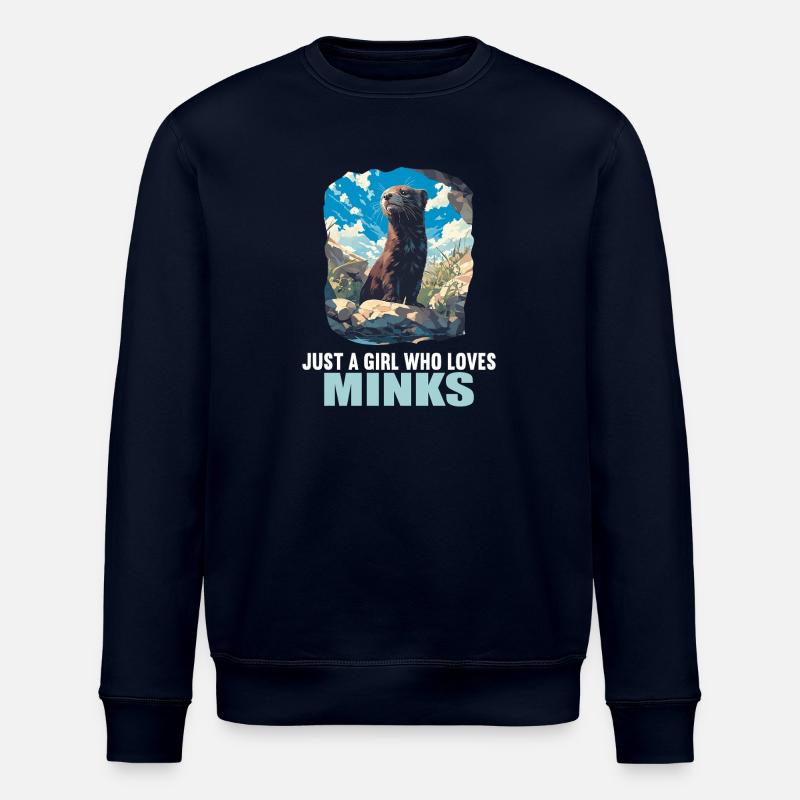 Mink Mink - Stanley/Stella ROLLER Unisex Organic Sweatshirt - navy