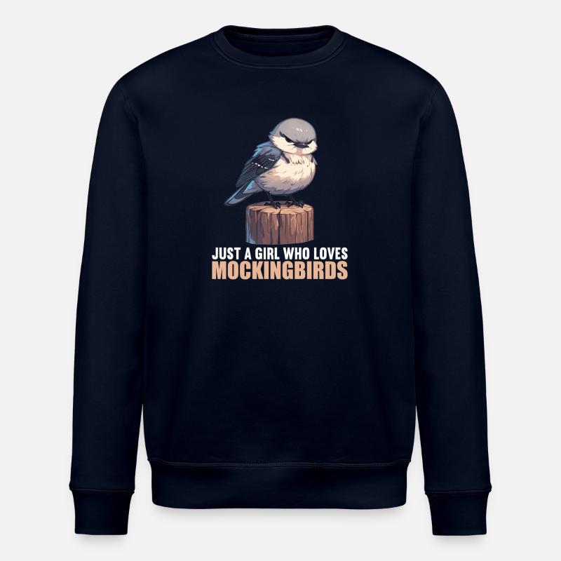 Spottdrosseln Spottdrossel - Stanley/Stella Unisex Bio-Sweatshirt ROLLER - Navy