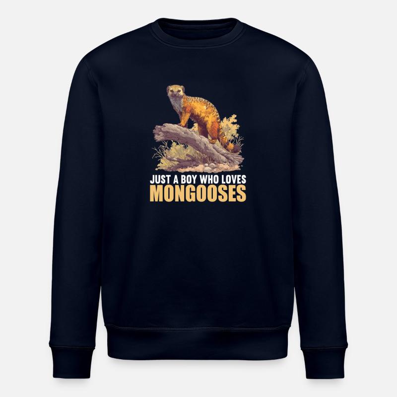 Mongoose's Mongoose - Stanley/Stella ROLLER Unisex Organic Sweatshirt - navy