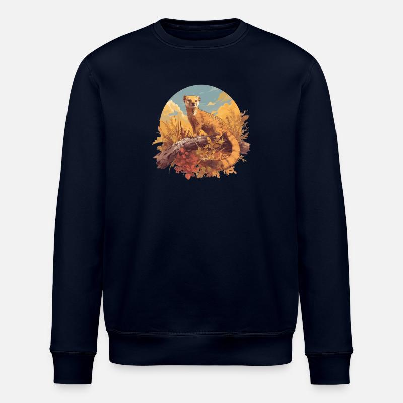 Mungos Mungo - Stanley/Stella Unisex Bio-Sweatshirt ROLLER - Navy