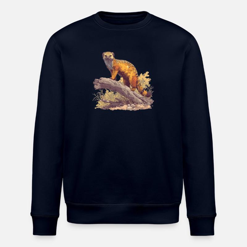 La mangouste de mangouste - Sweat bio ROLLER Stanley/Stella Unisexe - marine