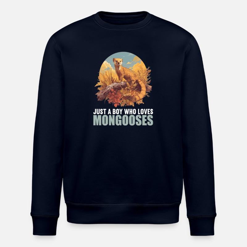 Mongoose's Mongoose - Stanley/Stella ROLLER Unisex Organic Sweatshirt - navy