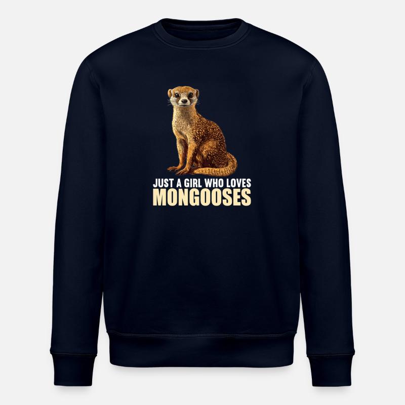 La mangouste de mangouste - Sweat bio ROLLER Stanley/Stella Unisexe - marine
