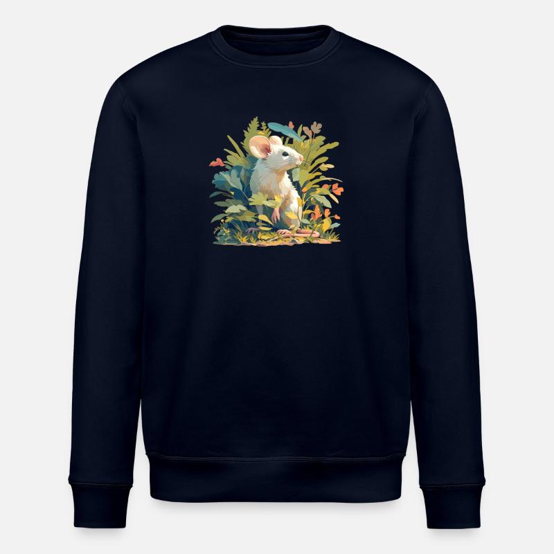 Souris Souris - Sweat bio ROLLER Stanley/Stella Unisexe - marine