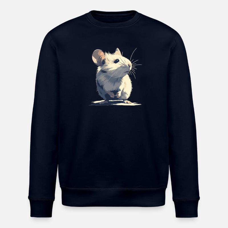 Mice Mouse - Stanley/Stella ROLLER Unisex Organic Sweatshirt - navy