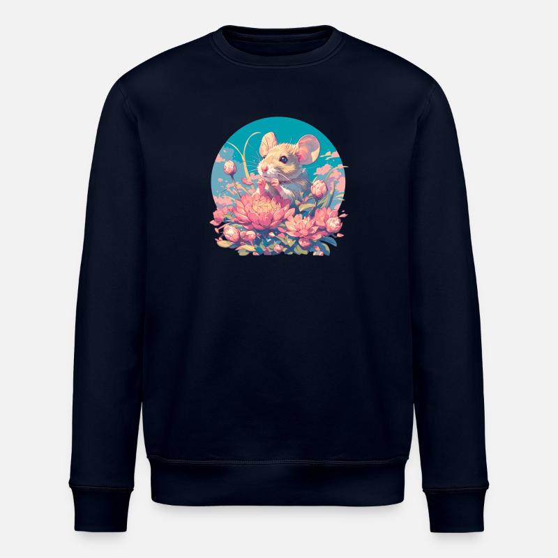 Mäuse Maus - Stanley/Stella Unisex Bio-Sweatshirt ROLLER - Navy