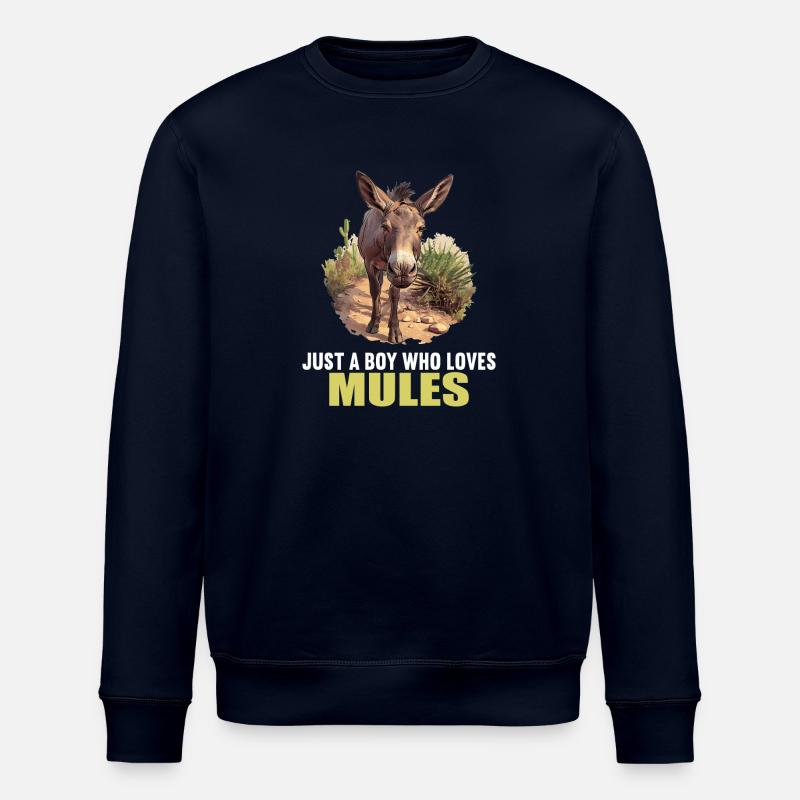 Mules Mule - Stanley/Stella ROLLER Unisex Organic Sweatshirt - navy