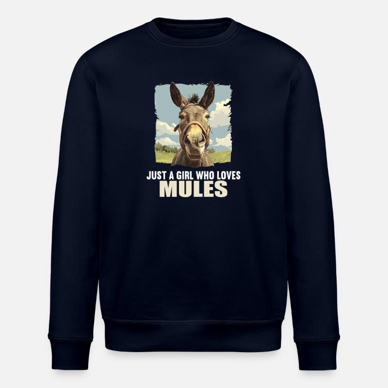 Mules Mule - Stanley/Stella ROLLER Unisex Organic Sweatshirt - navy
