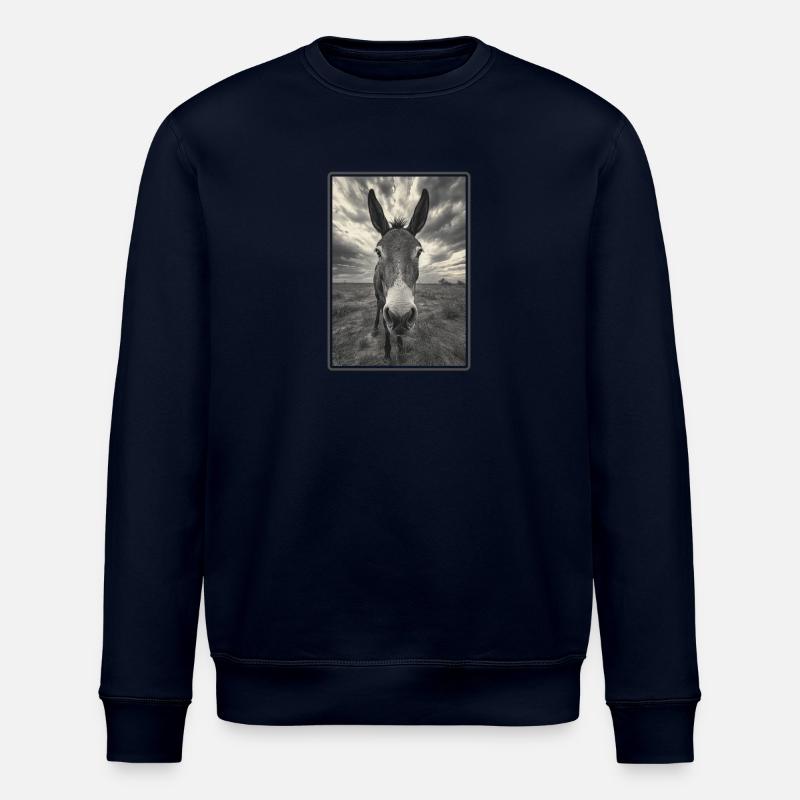 Donkey Esel - Stanley/Stella Unisex Bio-Sweatshirt ROLLER - Navy