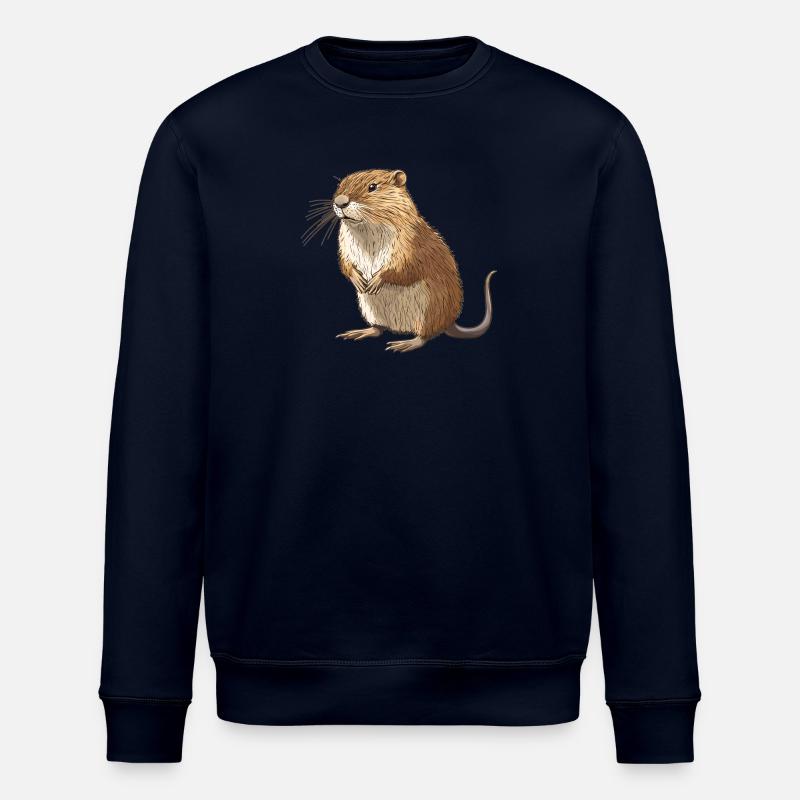 Bisamratten Bisamratte - Stanley/Stella Unisex Bio-Sweatshirt ROLLER - Navy