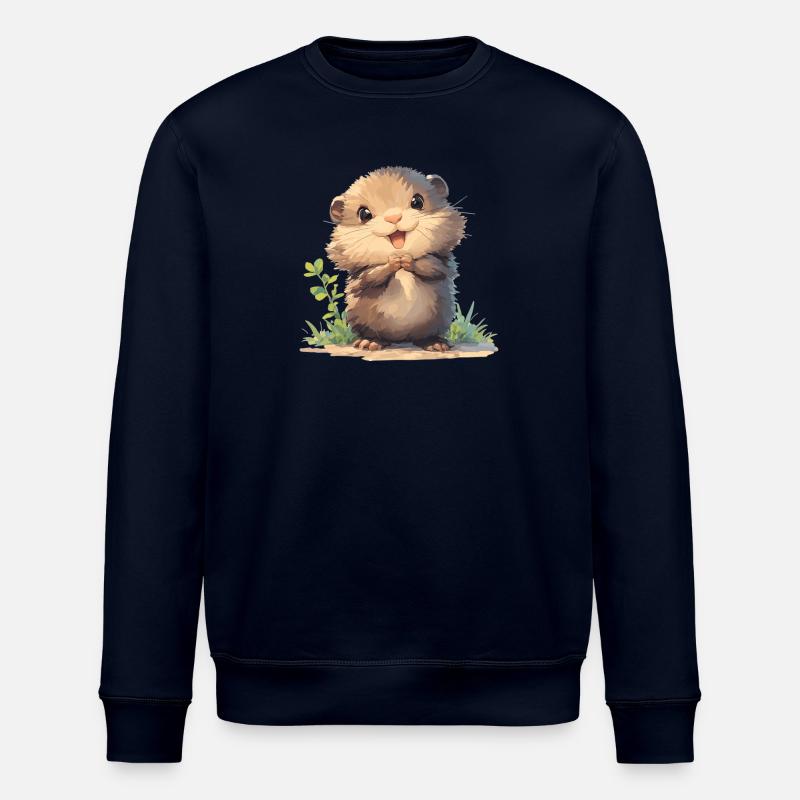 Bisamratten Bisamratte - Stanley/Stella Unisex Bio-Sweatshirt ROLLER - Navy