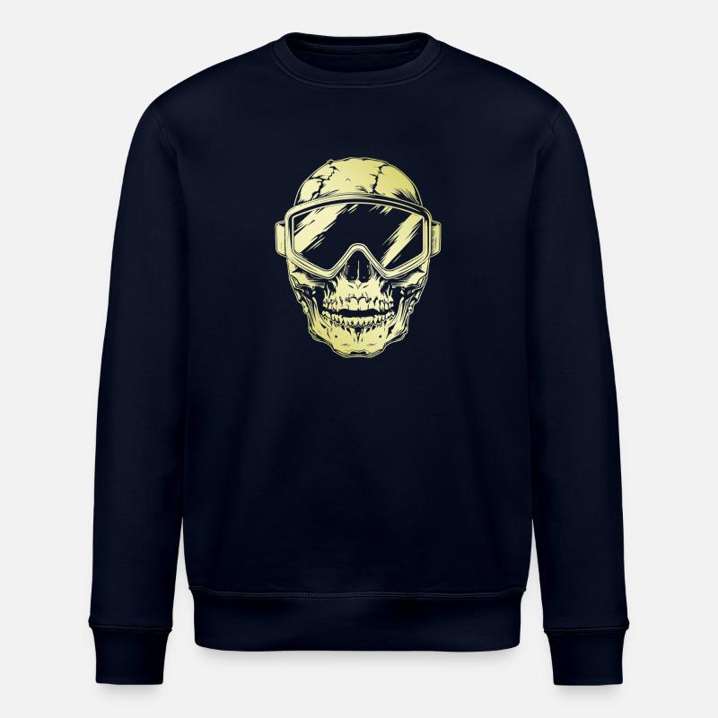 Ski Ski Masques Skull - Sweat bio ROLLER Stanley/Stella Unisexe - marine