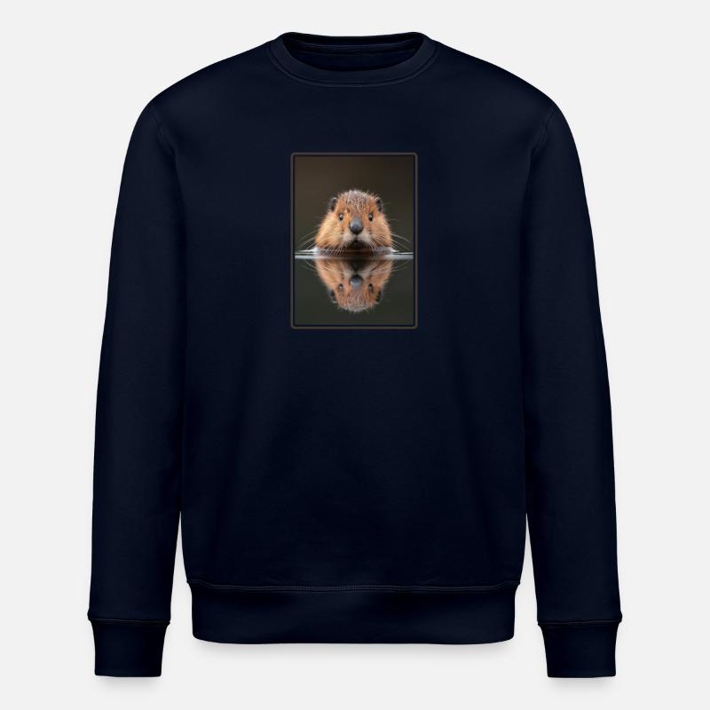 Bisamratten Bisamratte - Stanley/Stella Unisex Bio-Sweatshirt ROLLER - Navy
