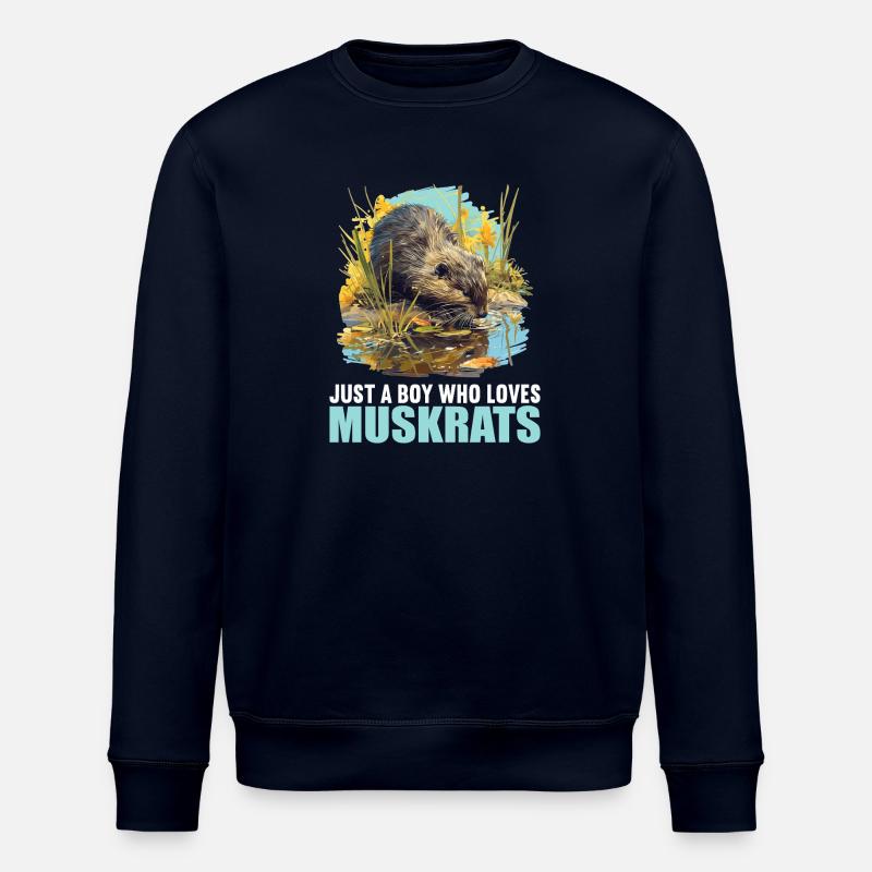 Bisamratten Bisamratte - Stanley/Stella Unisex Bio-Sweatshirt ROLLER - Navy