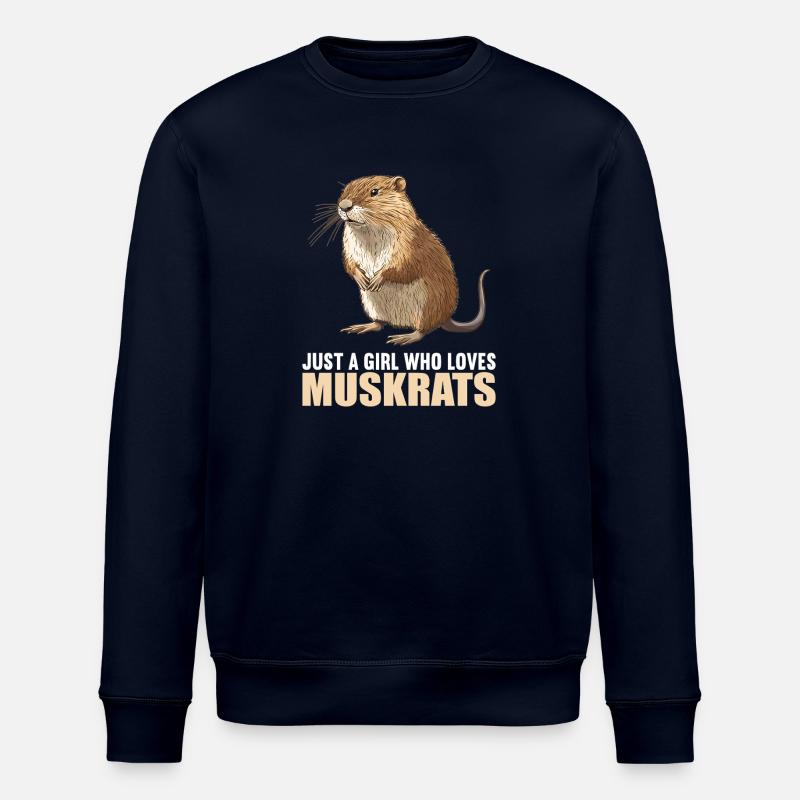 Bisamratten Bisamratte - Stanley/Stella Unisex Bio-Sweatshirt ROLLER - Navy