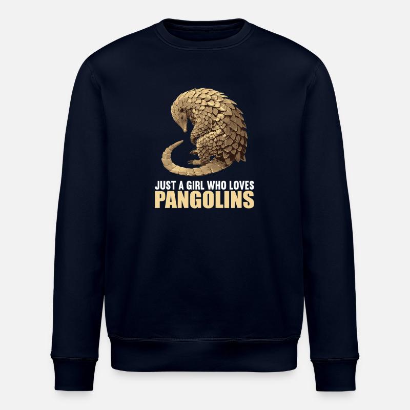 Pangolins Pangolin Pangolin - Sweat bio ROLLER Stanley/Stella Unisexe - marine