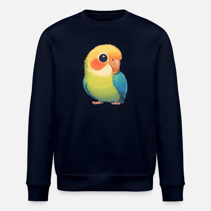 Parrot Parrot Parrot - Stanley/Stella ROLLER Unisex Organic Sweatshirt - navy