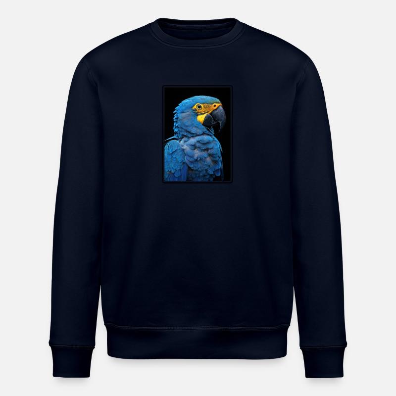 Perroquet Perroquet Perroquet - Sweat bio ROLLER Stanley/Stella Unisexe - marine