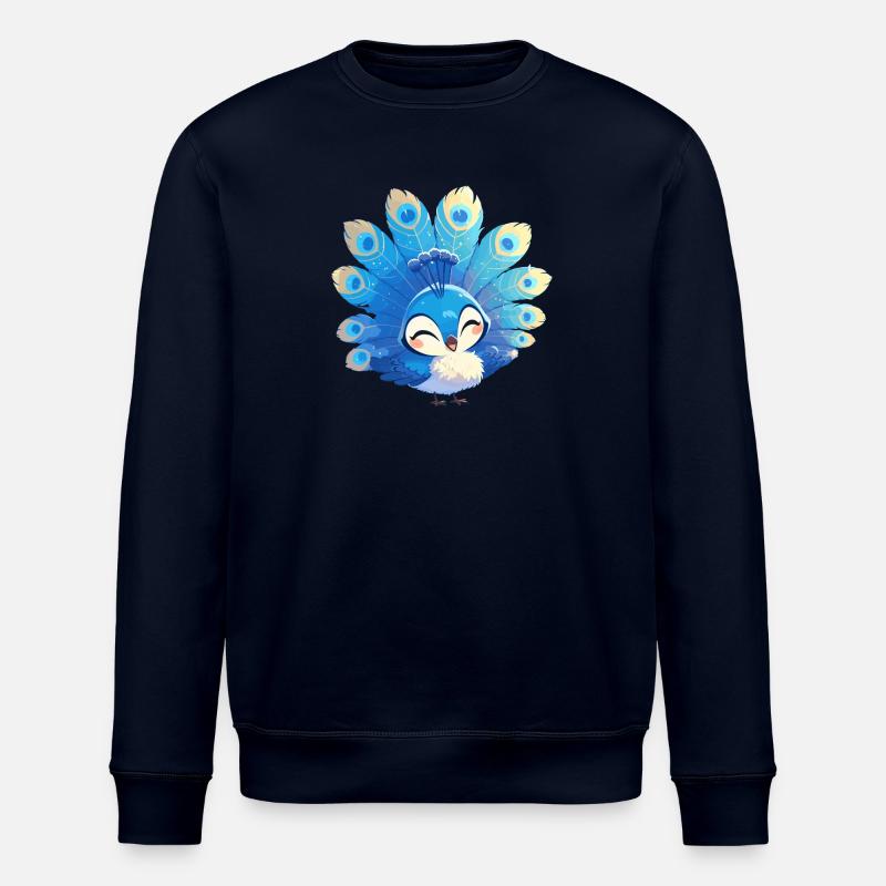 Pfaue Pfau - Stanley/Stella Unisex Bio-Sweatshirt ROLLER - Navy