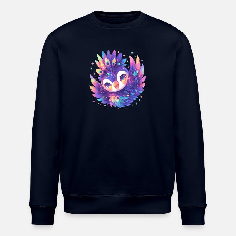 Pfaue Pfau - Stanley/Stella Unisex Bio-Sweatshirt ROLLER - Navy