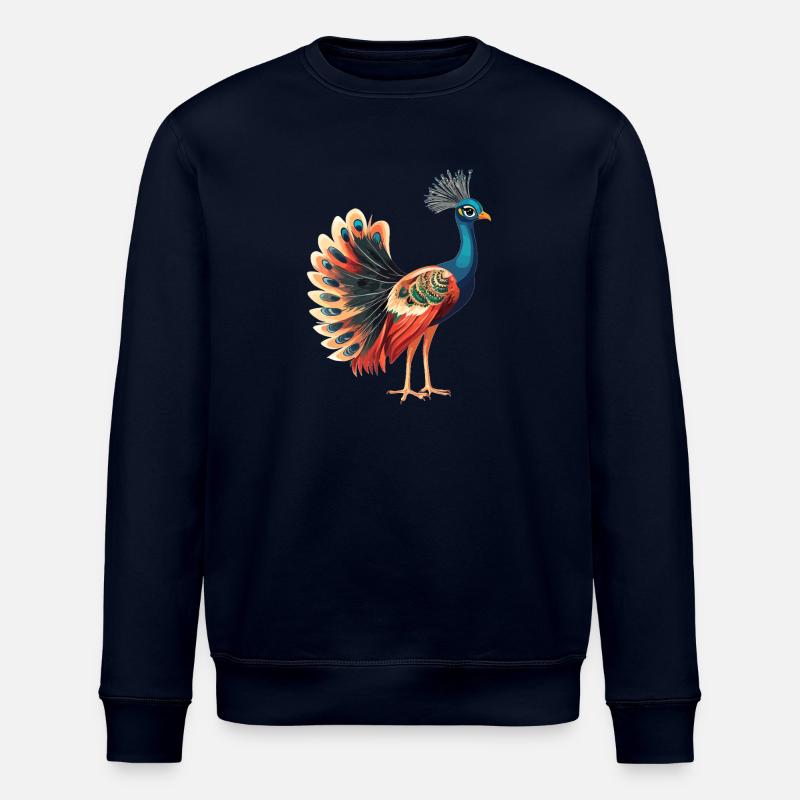 Paons Paon - Sweat bio ROLLER Stanley/Stella Unisexe - marine