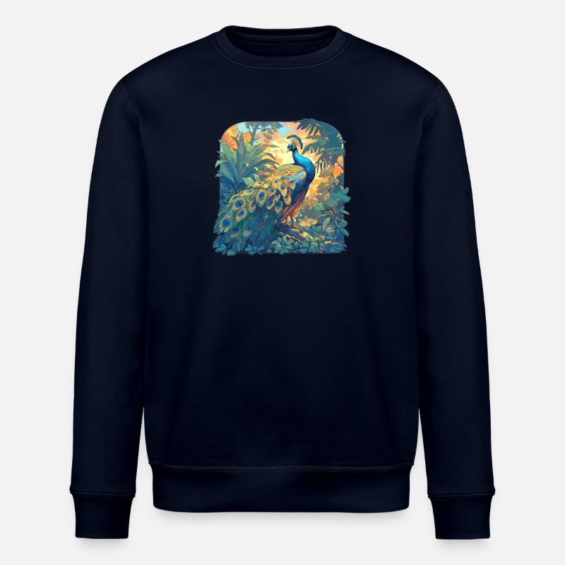 Pfaue Pfau - Stanley/Stella Unisex Bio-Sweatshirt ROLLER - Navy
