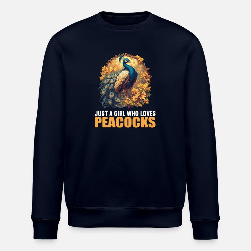 Peacocks Peacock - Stanley/Stella ROLLER Unisex Organic Sweatshirt - navy