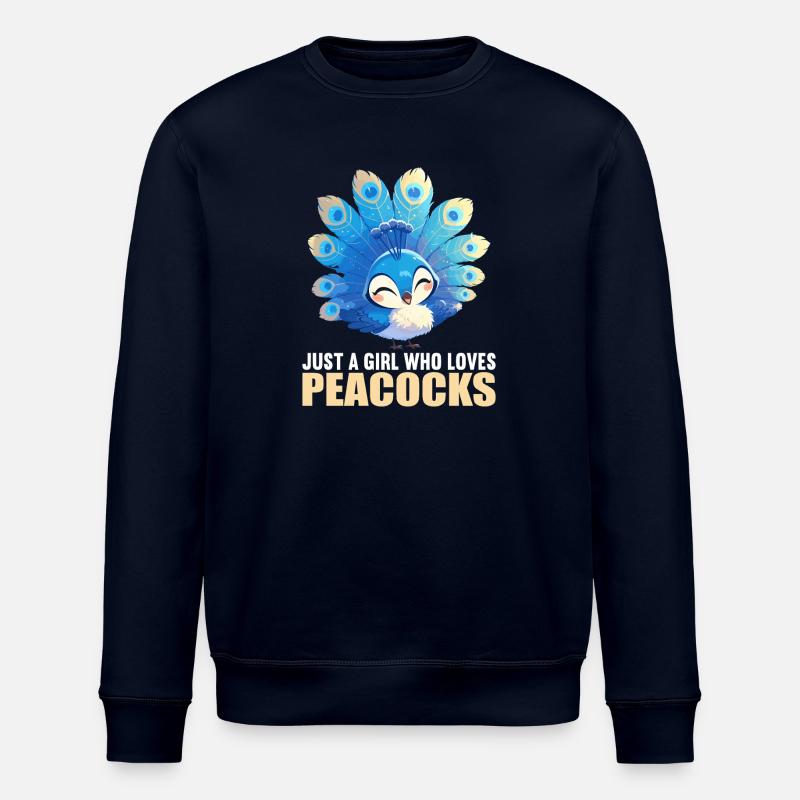 Pfaue Pfau - Stanley/Stella Unisex Bio-Sweatshirt ROLLER - Navy