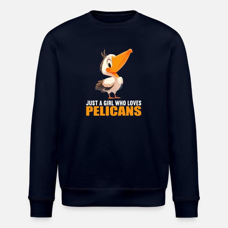 Pélicans Pélican - Sweat bio ROLLER Stanley/Stella Unisexe - marine