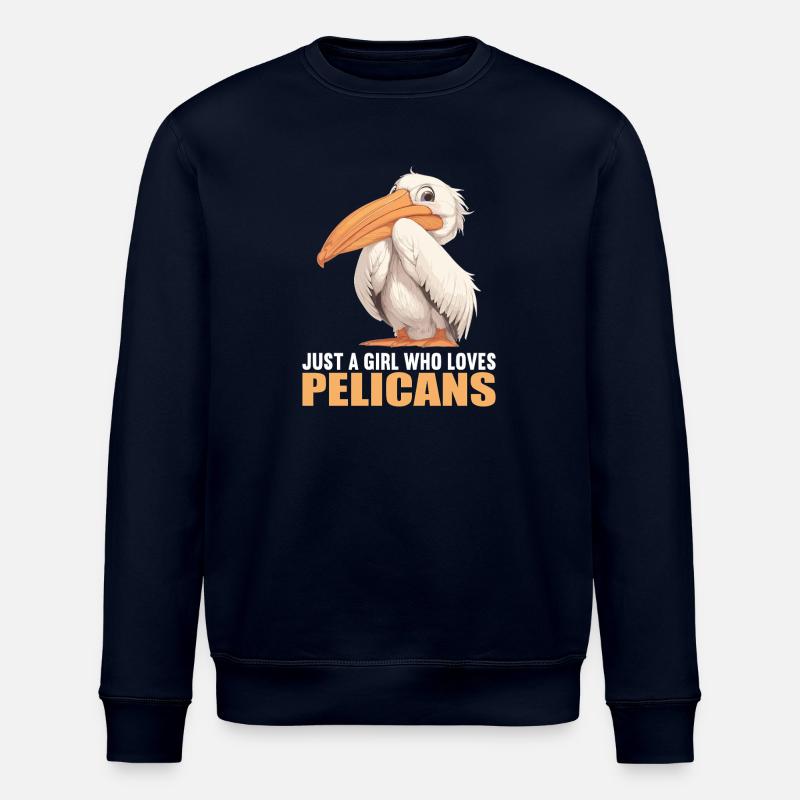 Pélicans Pélican - Sweat bio ROLLER Stanley/Stella Unisexe - marine