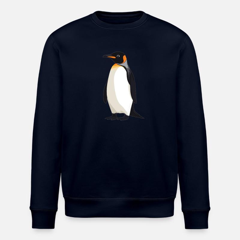 Penguins Penguin - Stanley/Stella ROLLER Unisex Organic Sweatshirt - navy