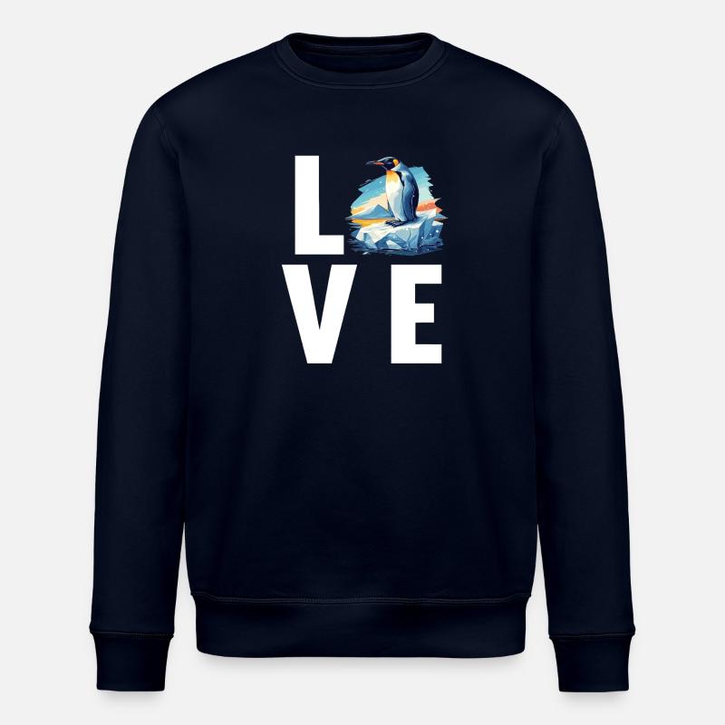Pinguine Pinguin - Stanley/Stella Unisex Bio-Sweatshirt ROLLER - Navy