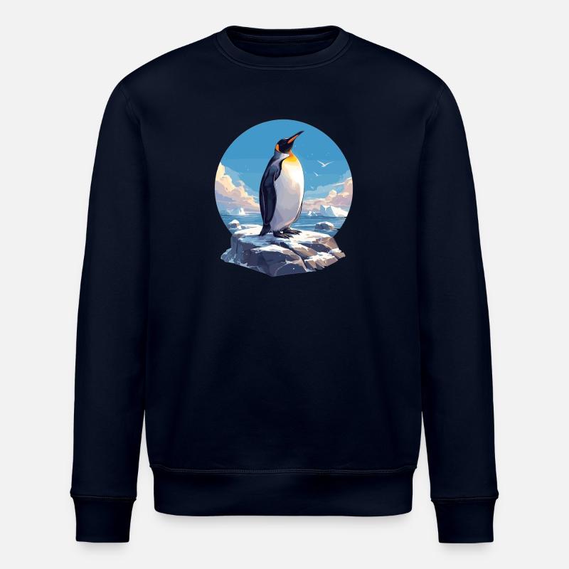 Pinguine Pinguin - Stanley/Stella Unisex Bio-Sweatshirt ROLLER - Navy