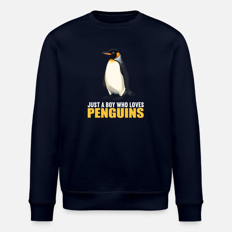 Pingouins Pingouin - Sweat bio ROLLER Stanley/Stella Unisexe - marine