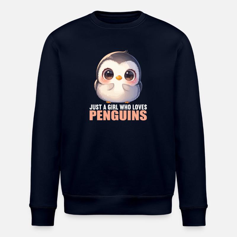 Pingouins Pingouin - Sweat bio ROLLER Stanley/Stella Unisexe - marine