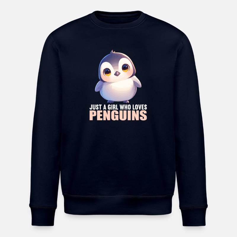 Pingouins Pingouin - Sweat bio ROLLER Stanley/Stella Unisexe - marine