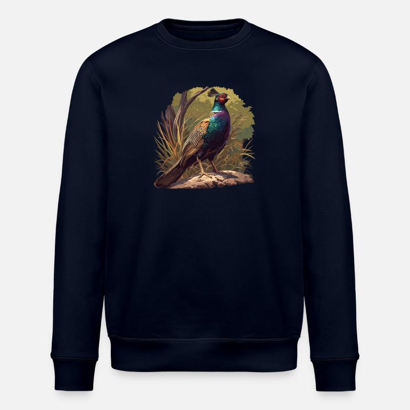 Fasane Fasan - Stanley/Stella Unisex Bio-Sweatshirt ROLLER - Navy