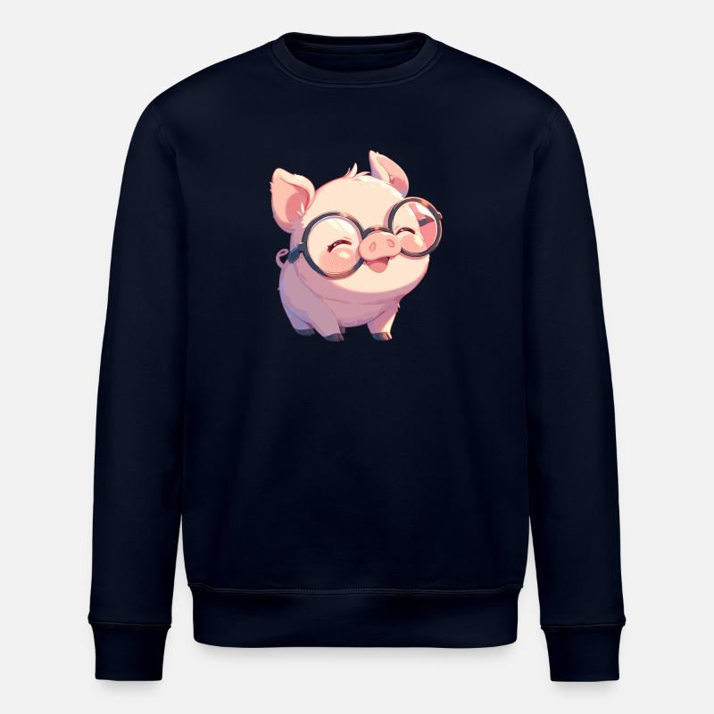 Cochon Cochon - Sweat bio ROLLER Stanley/Stella Unisexe - marine