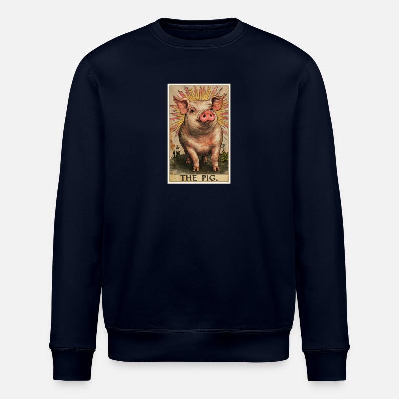Cochon Cochon - Sweat bio ROLLER Stanley/Stella Unisexe - marine
