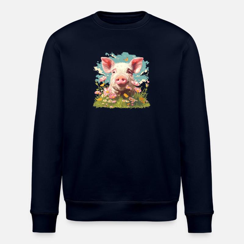 Cochon Cochon - Sweat bio ROLLER Stanley/Stella Unisexe - marine
