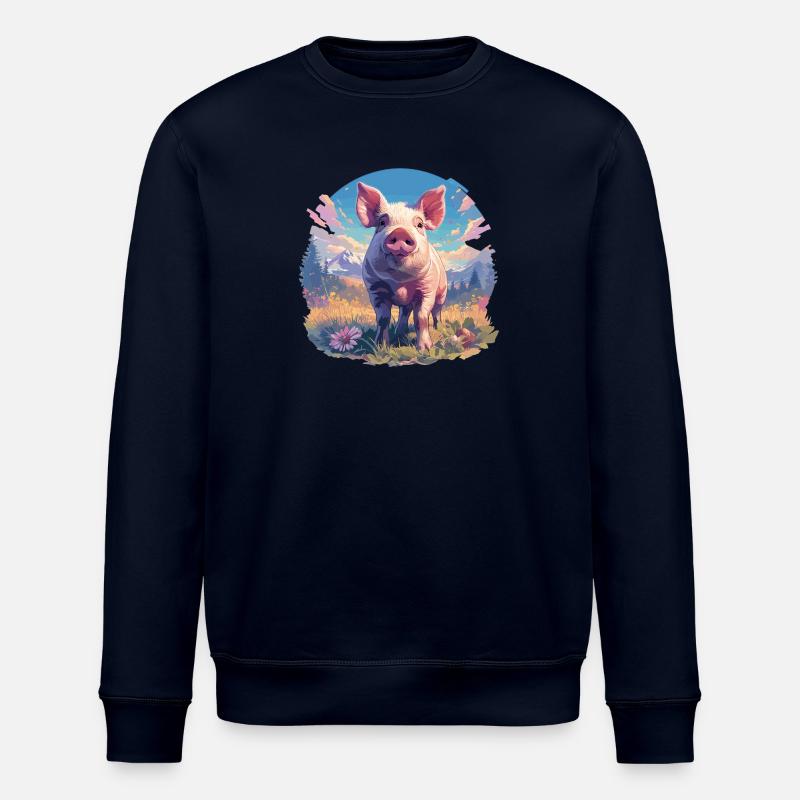 Cochon Cochon - Sweat bio ROLLER Stanley/Stella Unisexe - marine