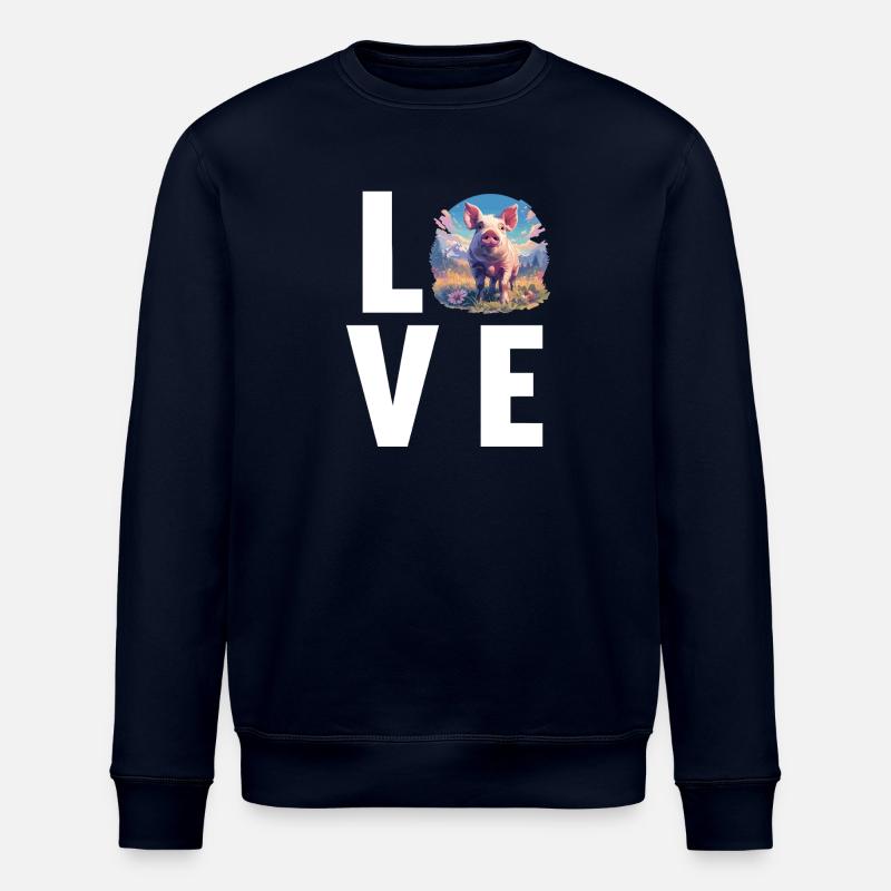 Cochon Cochon - Sweat bio ROLLER Stanley/Stella Unisexe - marine