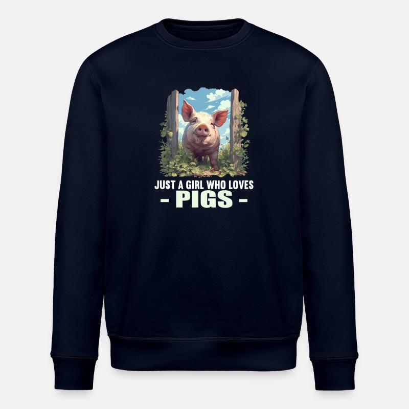 Cochon Cochon - Sweat bio ROLLER Stanley/Stella Unisexe - marine