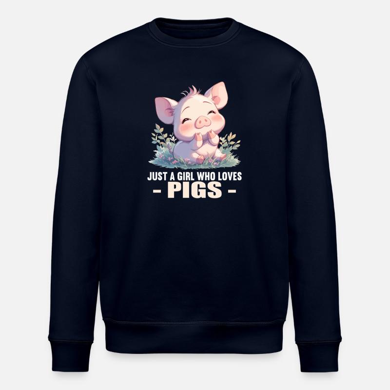 Cochon Cochon - Sweat bio ROLLER Stanley/Stella Unisexe - marine