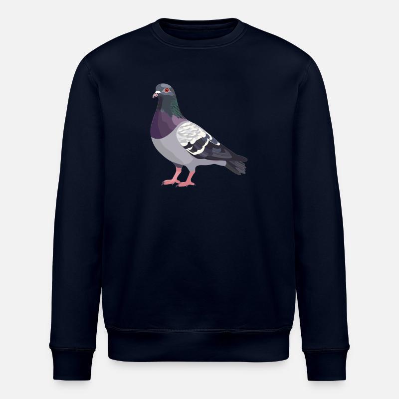 Tauben Taube - Stanley/Stella Unisex Bio-Sweatshirt ROLLER - Navy