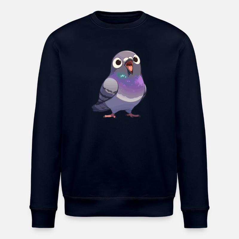 Tauben Taube - Stanley/Stella Unisex Bio-Sweatshirt ROLLER - Navy