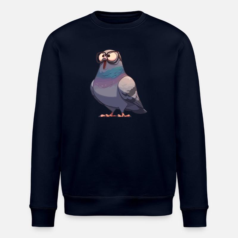 Tauben Taube - Stanley/Stella Unisex Bio-Sweatshirt ROLLER - Navy