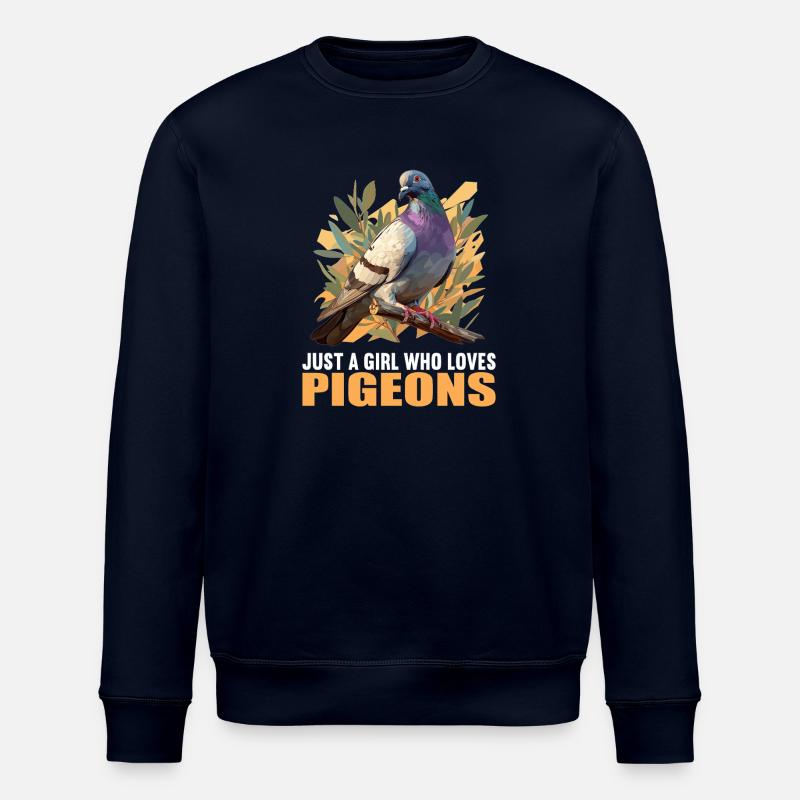 Pigeons Pigeon - Sweat bio ROLLER Stanley/Stella Unisexe - marine